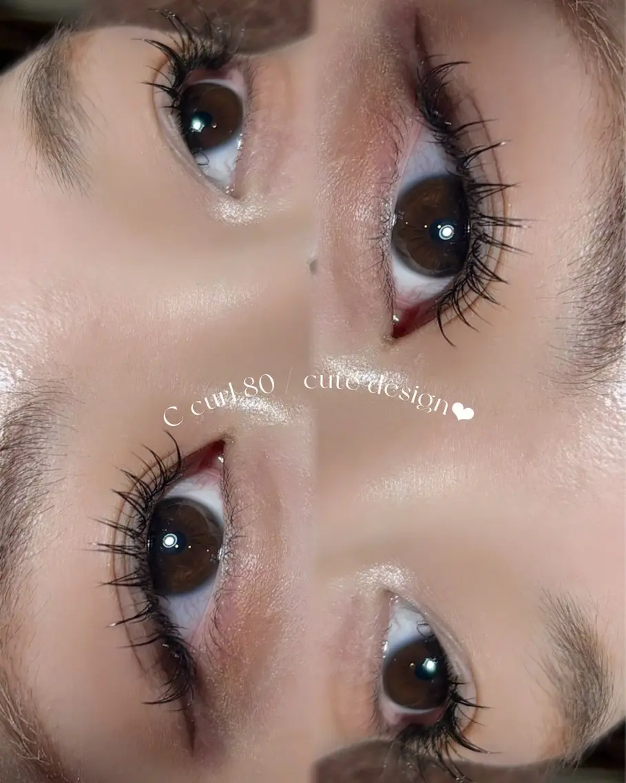 マツエク・マツパ Cカール ナチュラル 結菜🫧 EYE MODEのマツエク・マツパデザイン