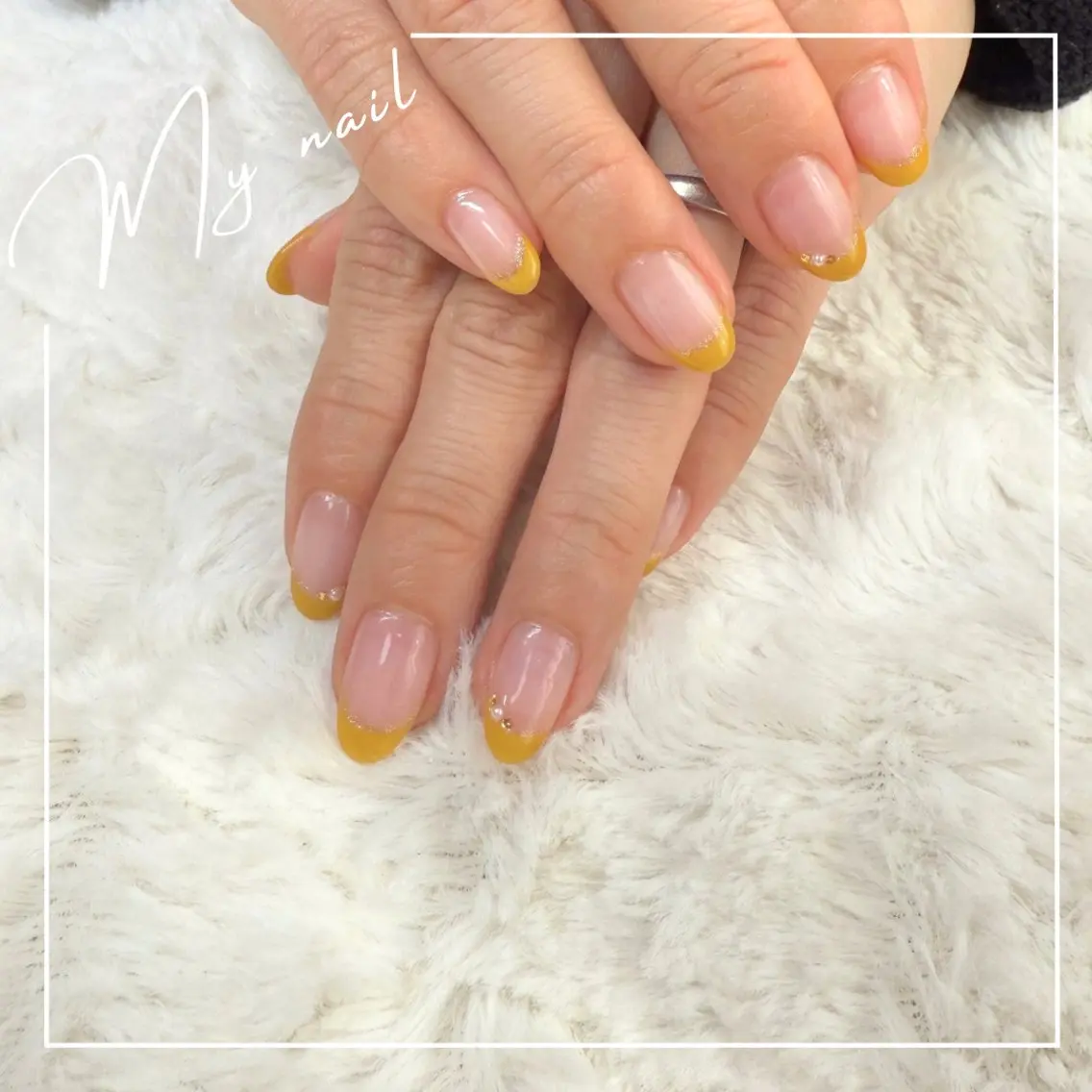 ネイル フレンチネイル グラデーション ワンカラーネイル MY NAILのネイルデザイン
