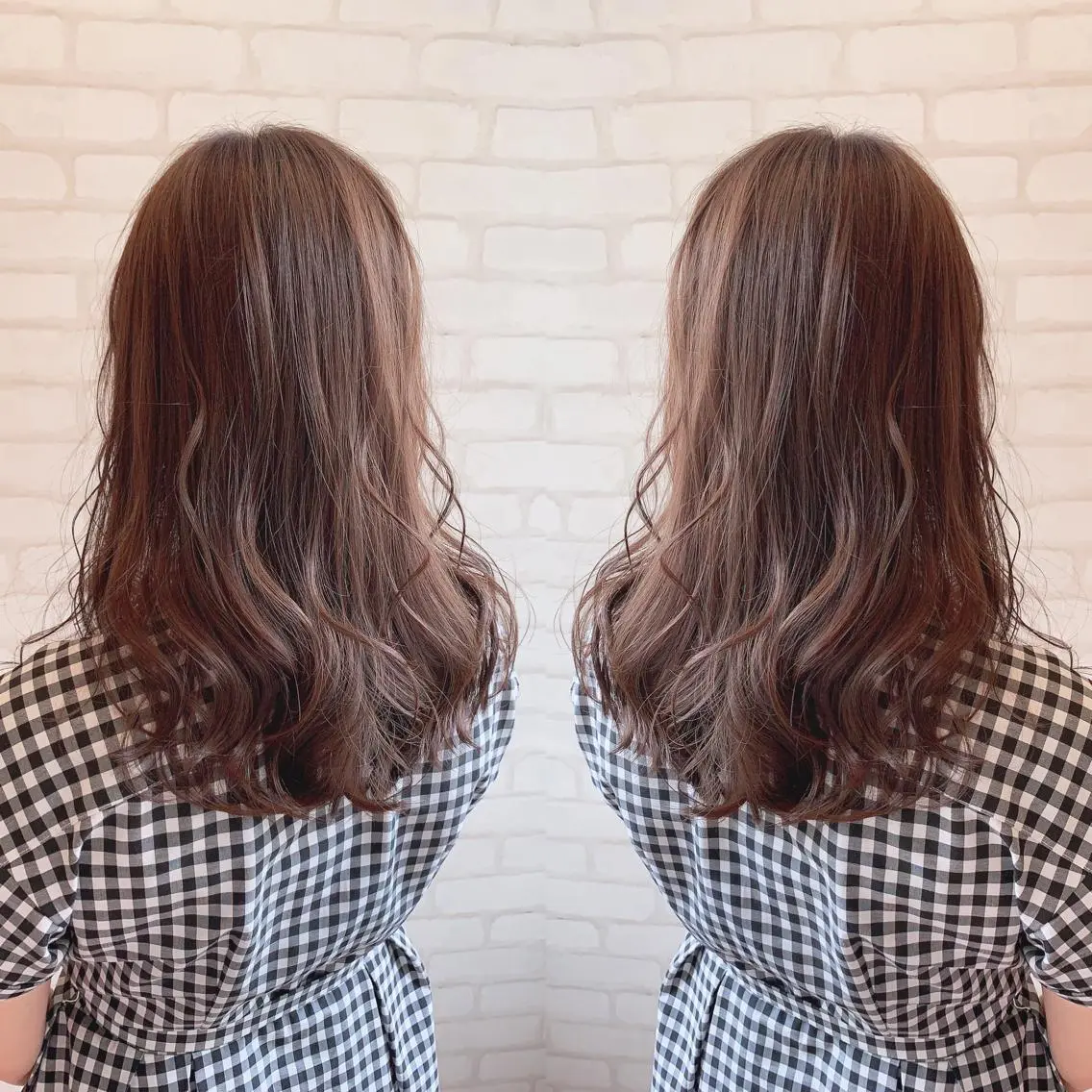 ミディアム カット ヘアカラー トリートメント 高橋 一矢のヘアスタイル