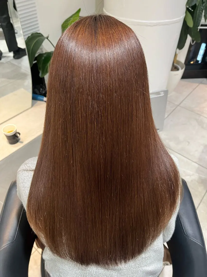 ロング パーマ 縮毛矯正 🫧美髪縮毛矯正🫧 Haruのヘアスタイル