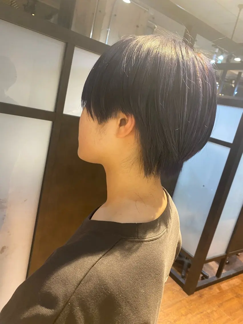 ショート カラー ヘアカラー トリートメント Nﾟ秋田店【副店長】 aiのヘアスタイル