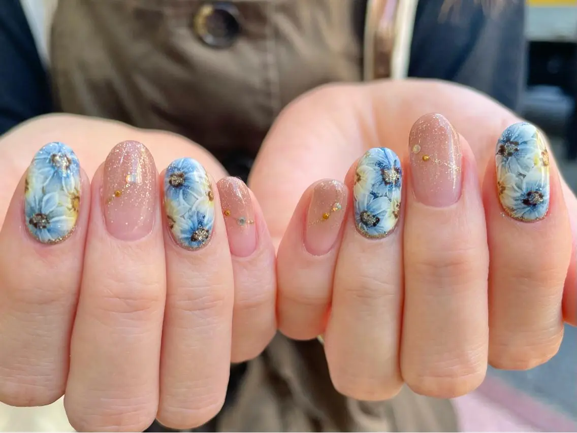 ネイル ハンドネイル Ash関内ネイリスト 荒木のネイルデザイン