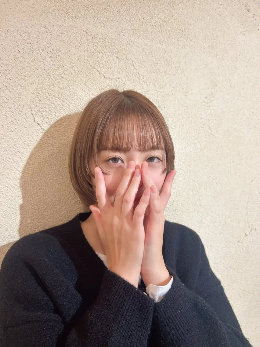 🌵5月平日限定🌵【プチイメチェン】顔回りカット＋フルカラー🎨 3,300円‼️の写真