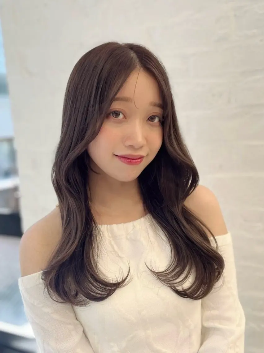 セミロング カラー パーマ ヘアアレンジ メンズ メンズ韓国風 韓国風ヘア レイヤーカット 韓国ヘア×2way 🇰🇷和知拓郎のヘアスタイル