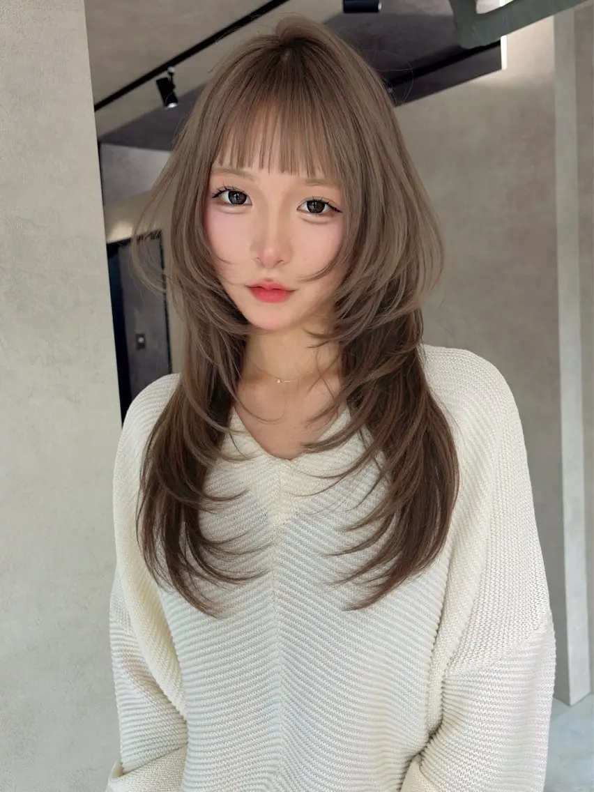 カラー ヘアカラー 🖤複雑履歴ブリーチ Mizuki 🖤のヘアスタイル