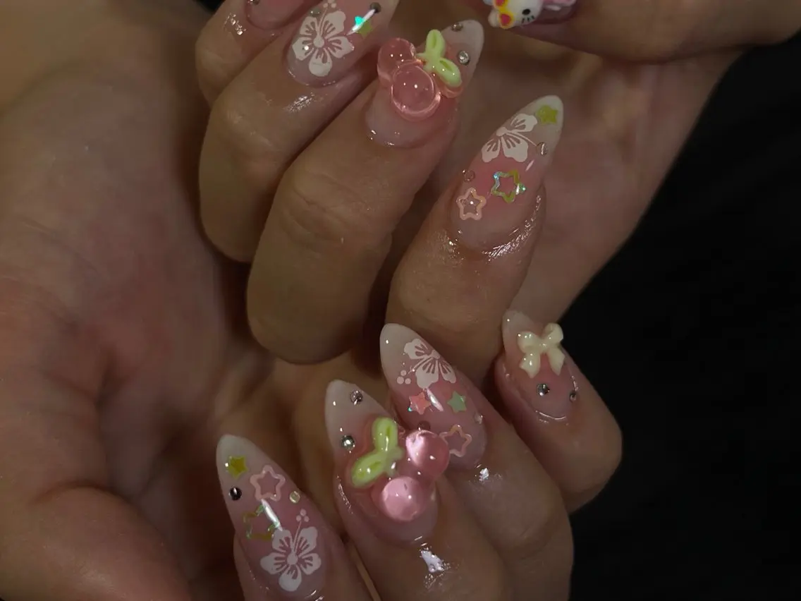ネイル ワンホン/韓国 nail 大阪アメ村のネイルデザイン