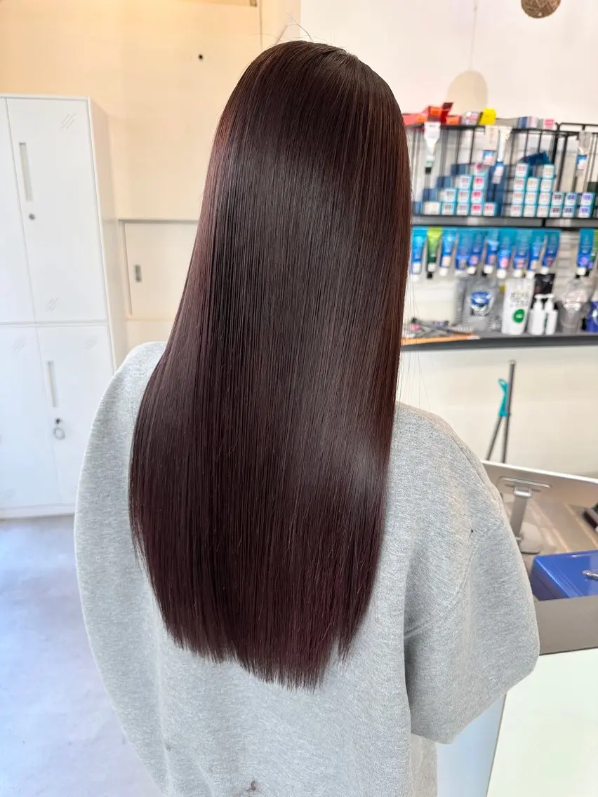 ロング カラー カット ヘアカラー トリートメント 髪質改善特化【荻窪】 RYOTOのヘアスタイル