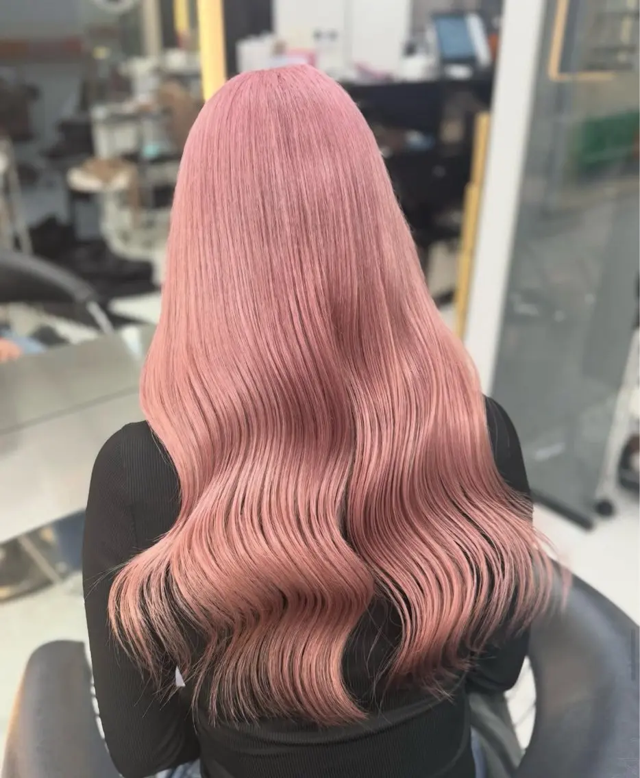 ロング カラー ヘアカラー 笠間 啓聖のヘアスタイル