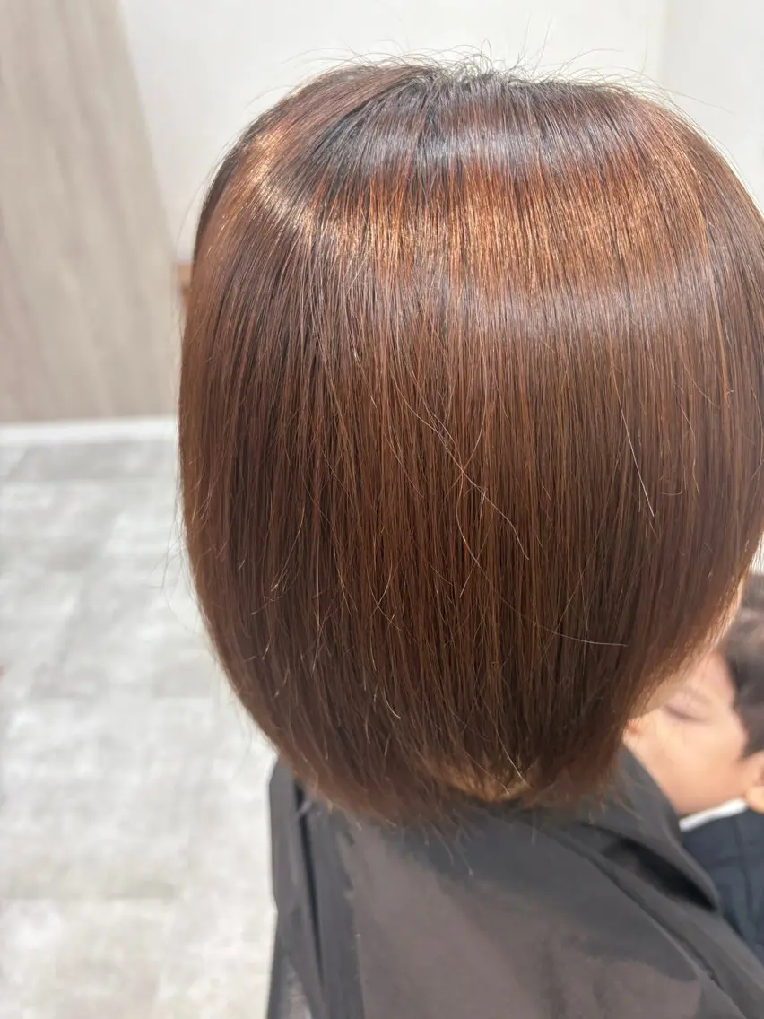 ショート 縮毛矯正 立川/ゆう 縮毛矯正のヘアスタイル