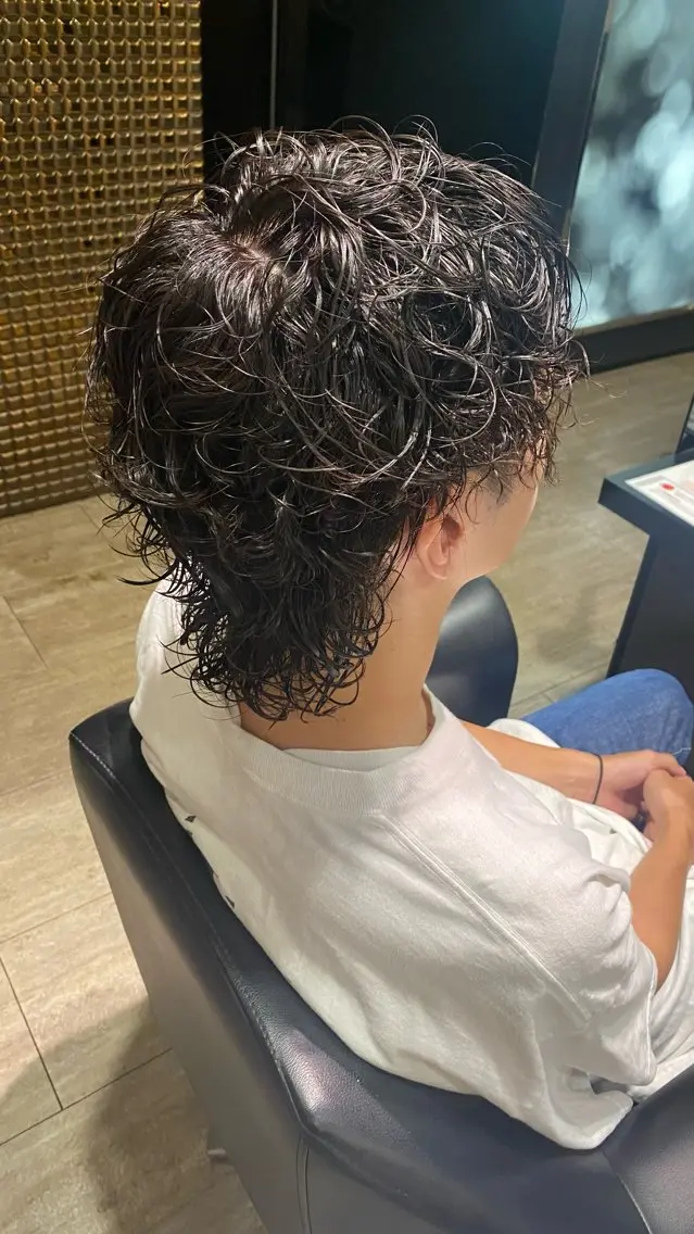 メンズ メンズパーマ パーマ 水野 聖哉のヘアスタイル