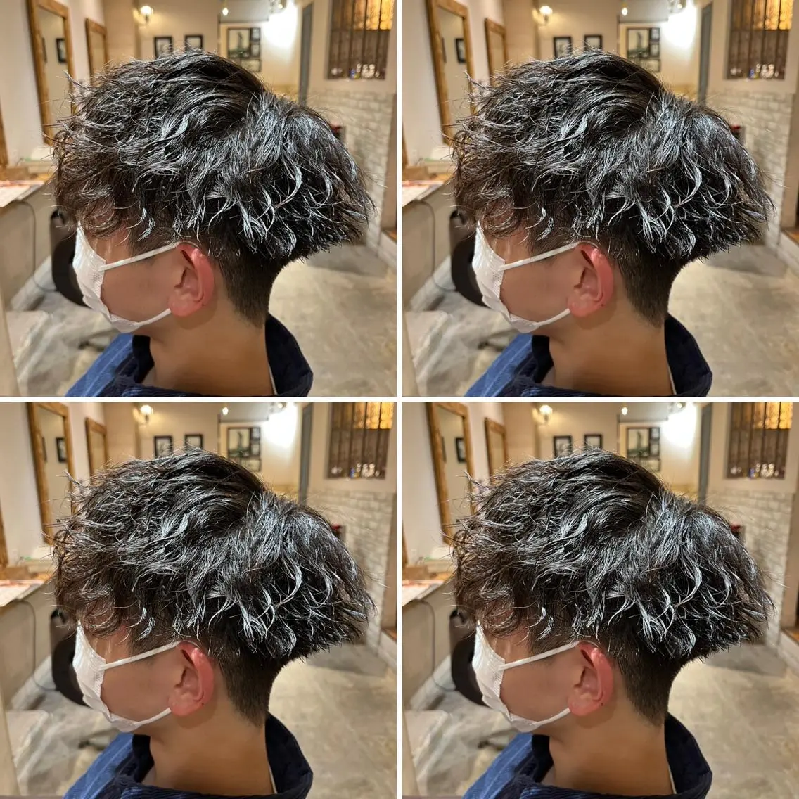 パーマ メンズ メンズパーマ特化 店長望月謙二郎のヘアスタイル