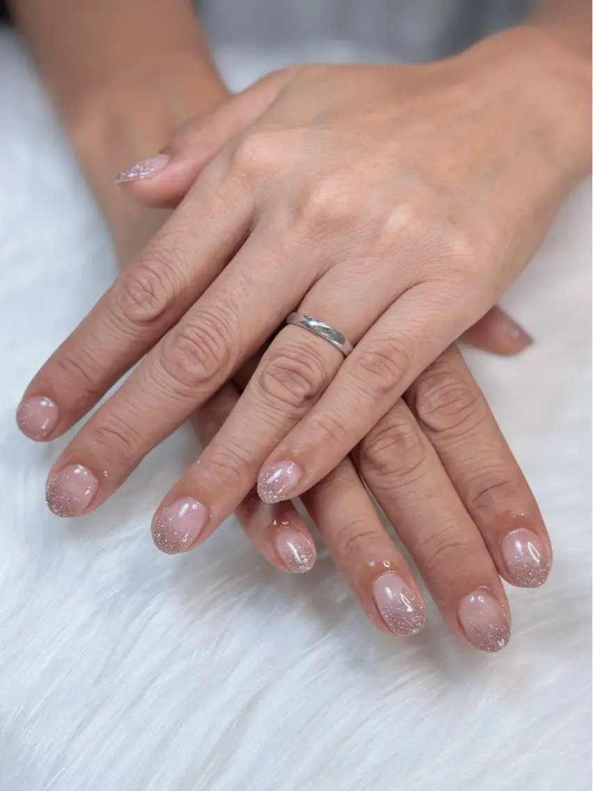 ネイル フラッシュネイル ジェルネイル ラメ(グリッター) ロングネイル マグネットネイル nail sideraのネイルデザイン