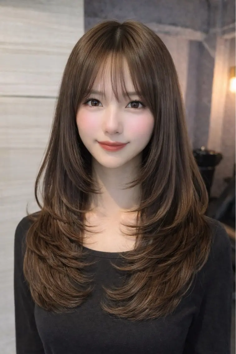 《ご新規様限定》🎀✨ブリーチ不使用透明感ダブルカラー&似合わせカット✨🎀 職場が厳しい方や透明感が欲しい方必見❣️の写真