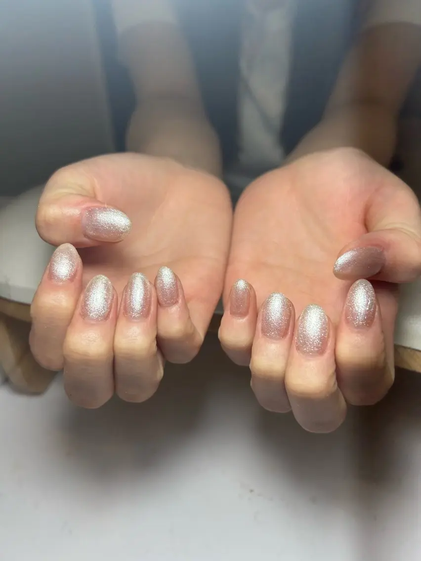 ネイル ハンドネイル 🎀 アネラ しま  🎀のネイルデザイン