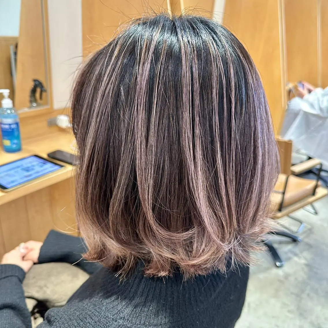 ミディアム ✨艶髪✨ 透明感カラー Rinのヘアスタイル
