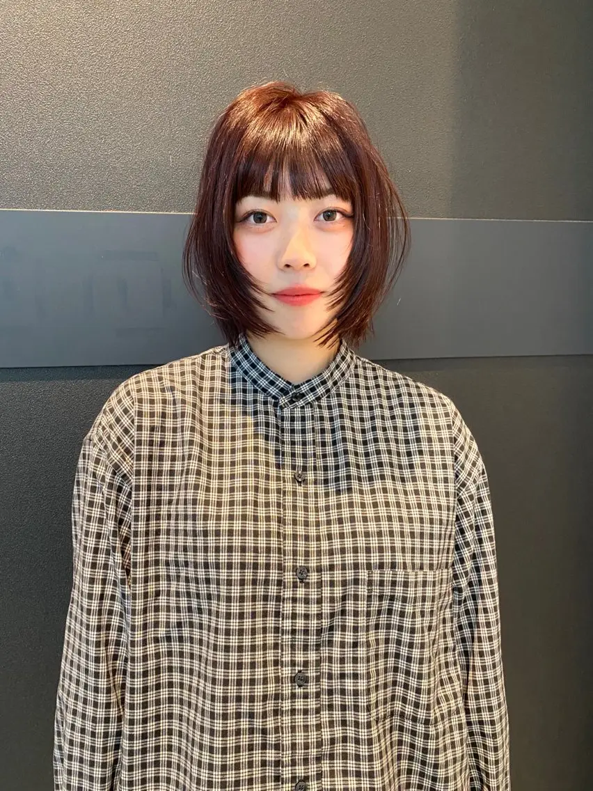 ショート カラー カット ヘアカラー トリートメント mai / linoah˚✧のヘアスタイル