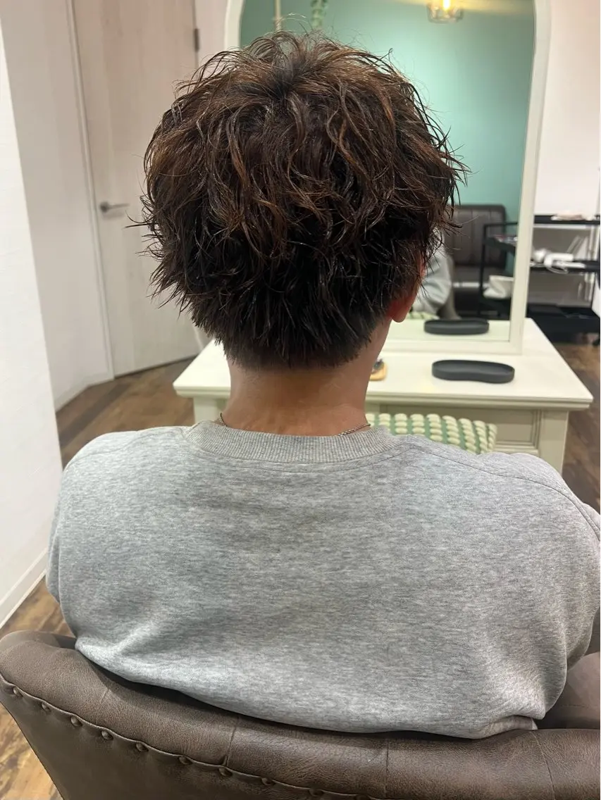 【Men's】カット+炭酸ヘッドスパ10分の写真