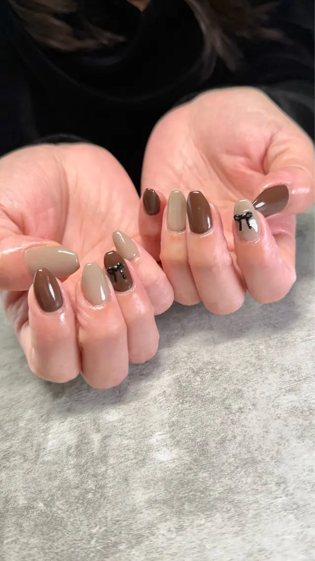 ネイル ハンドネイル ハンドケア shino🌟 痛ネイルのネイルデザイン