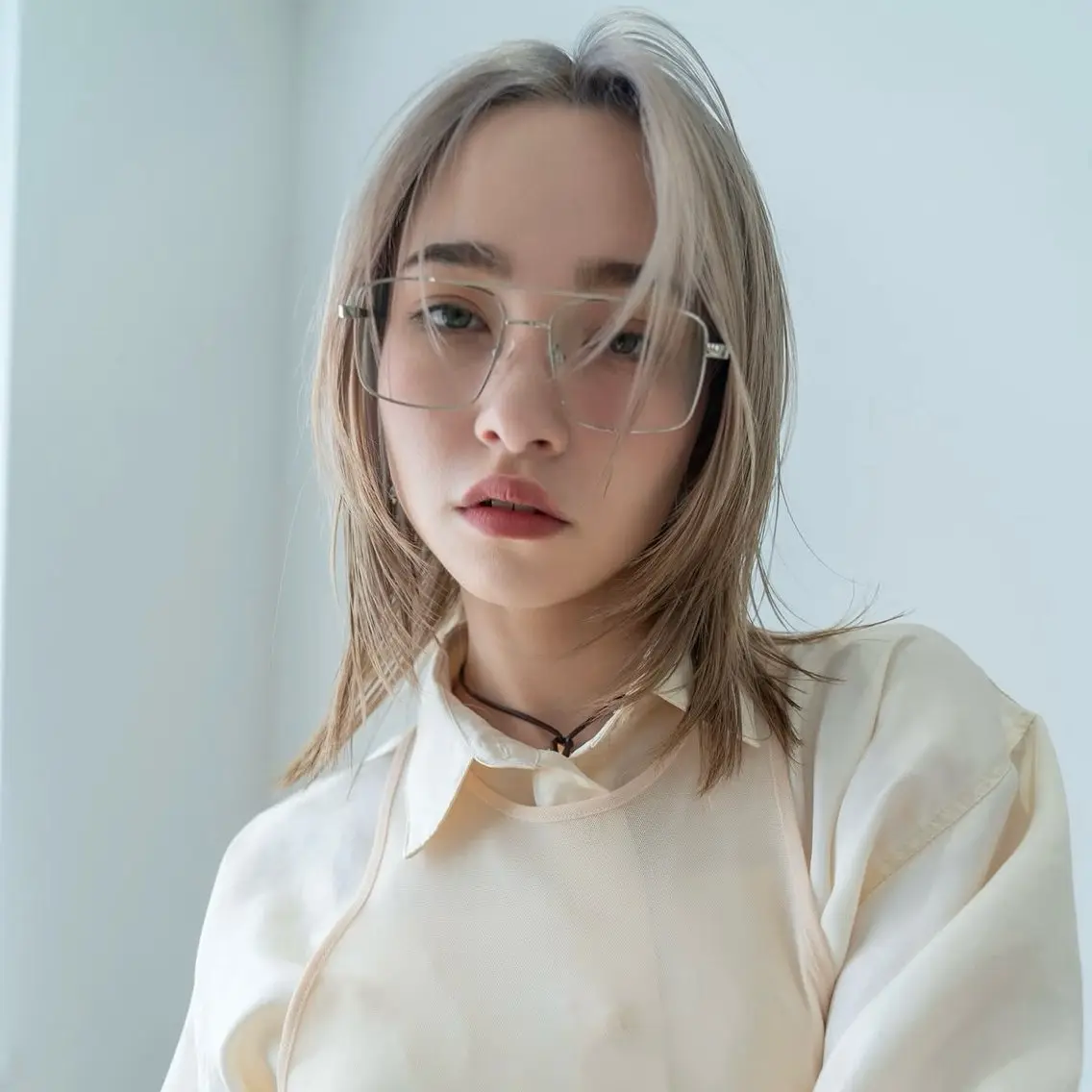 ミディアム 似合わせカット💫 sayaのヘアスタイル