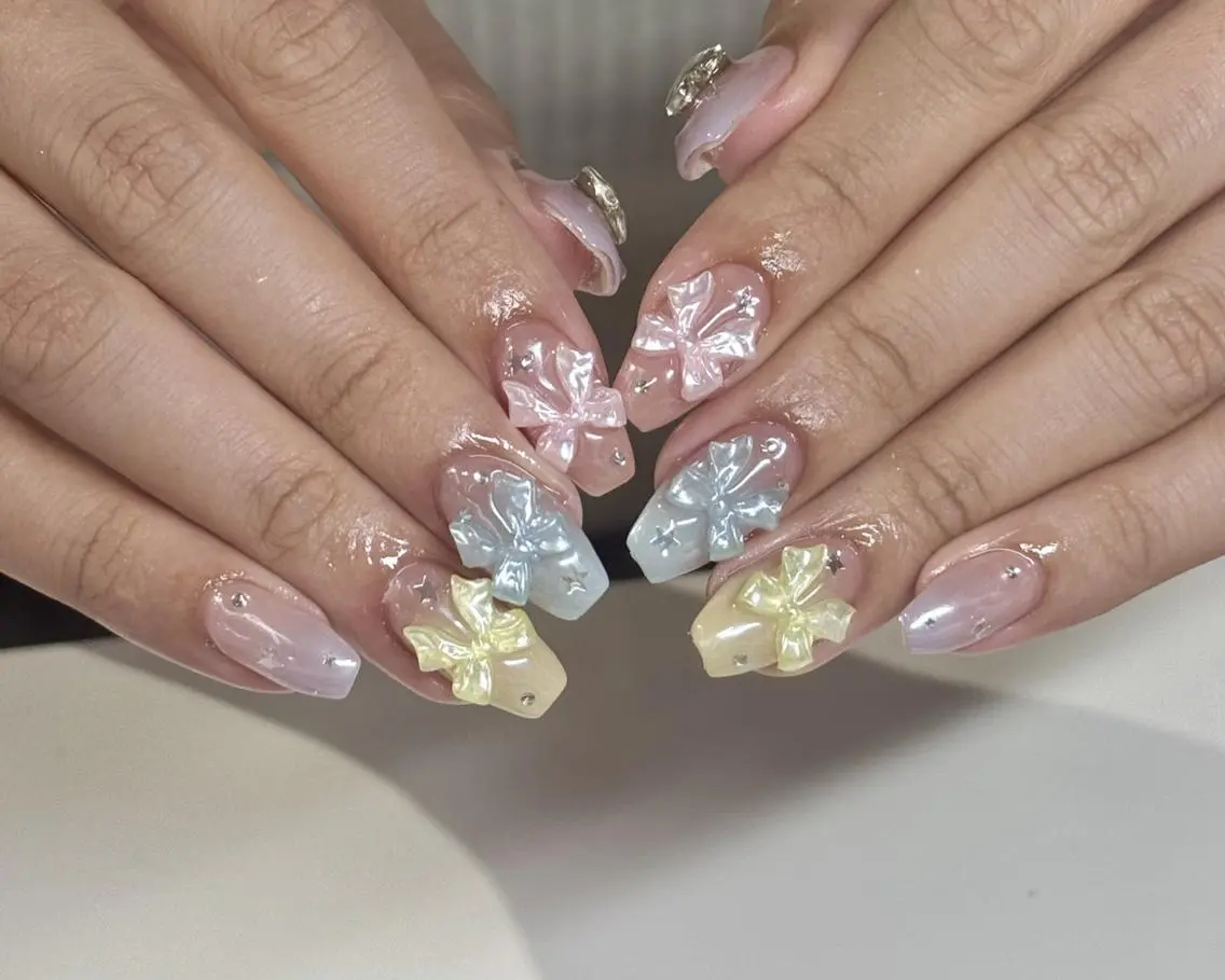 ネイル ハンドネイル 🎀 KiKi_nailのネイルデザイン