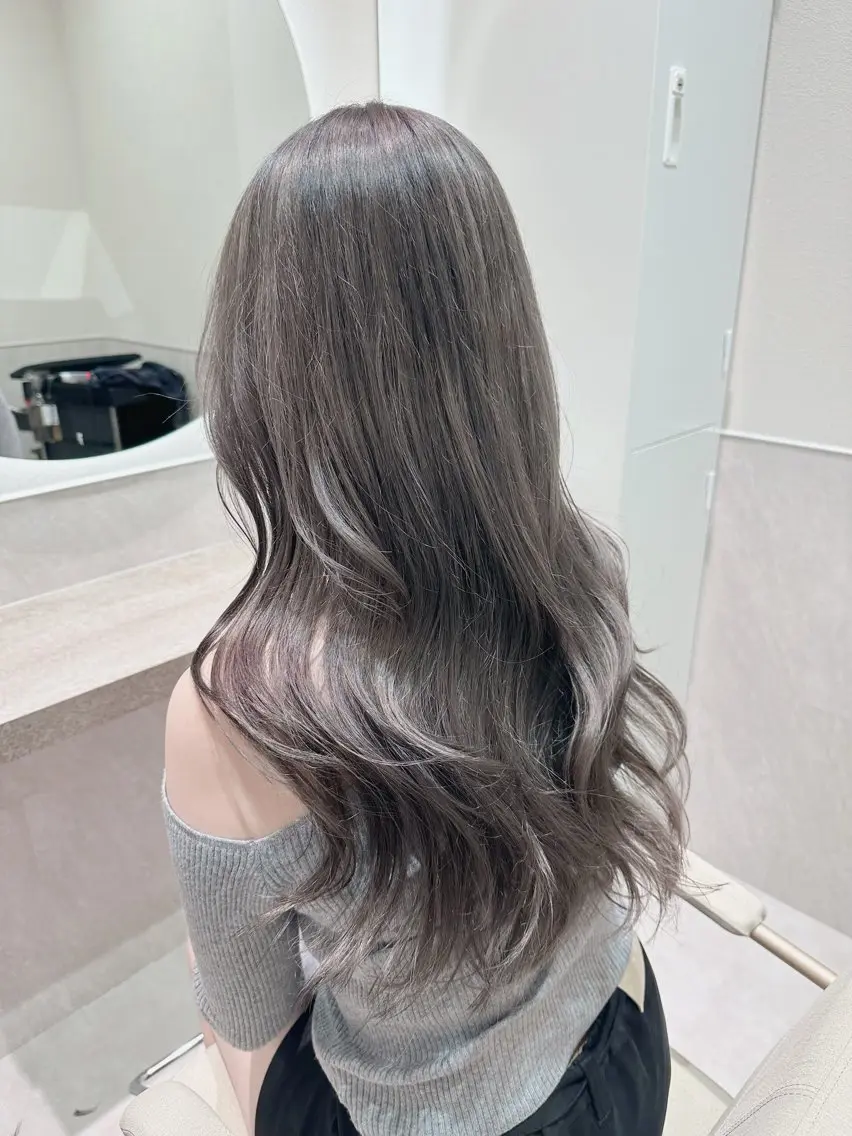 ロング カット ヘアカラー トリートメント 🍇モデル様募集中 /madokaのヘアスタイル