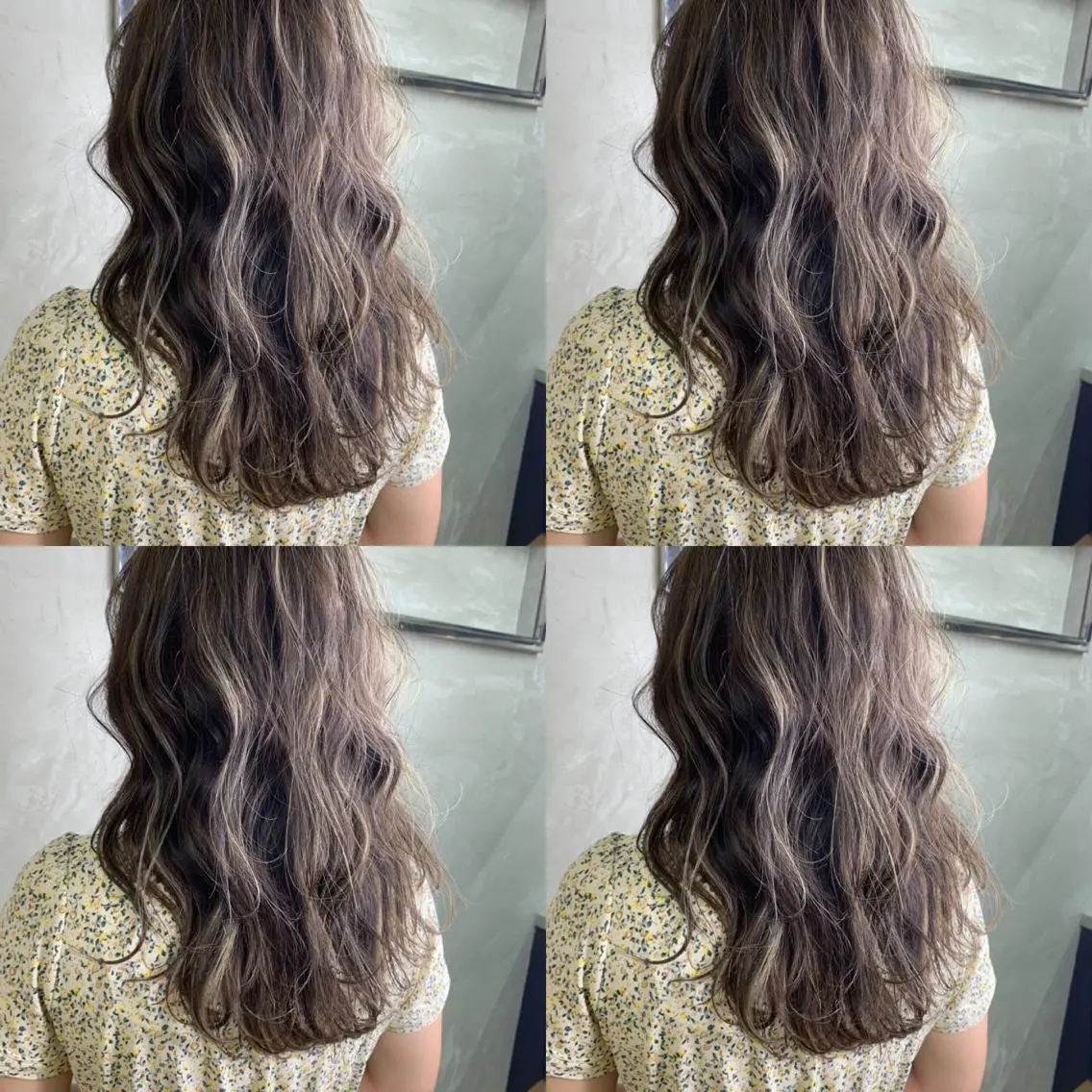 ロング ハイライト Selene hair OSAKAのヘアスタイル
