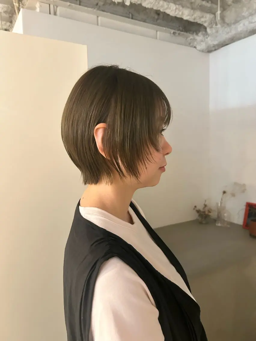 ショート ショートヘア chico .のヘアスタイル