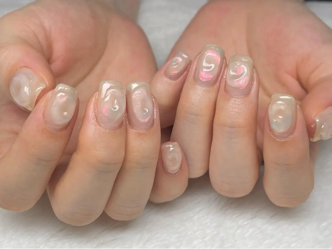 ネイル ぷっくりネイル riri-nail Rie Endoのネイルデザイン