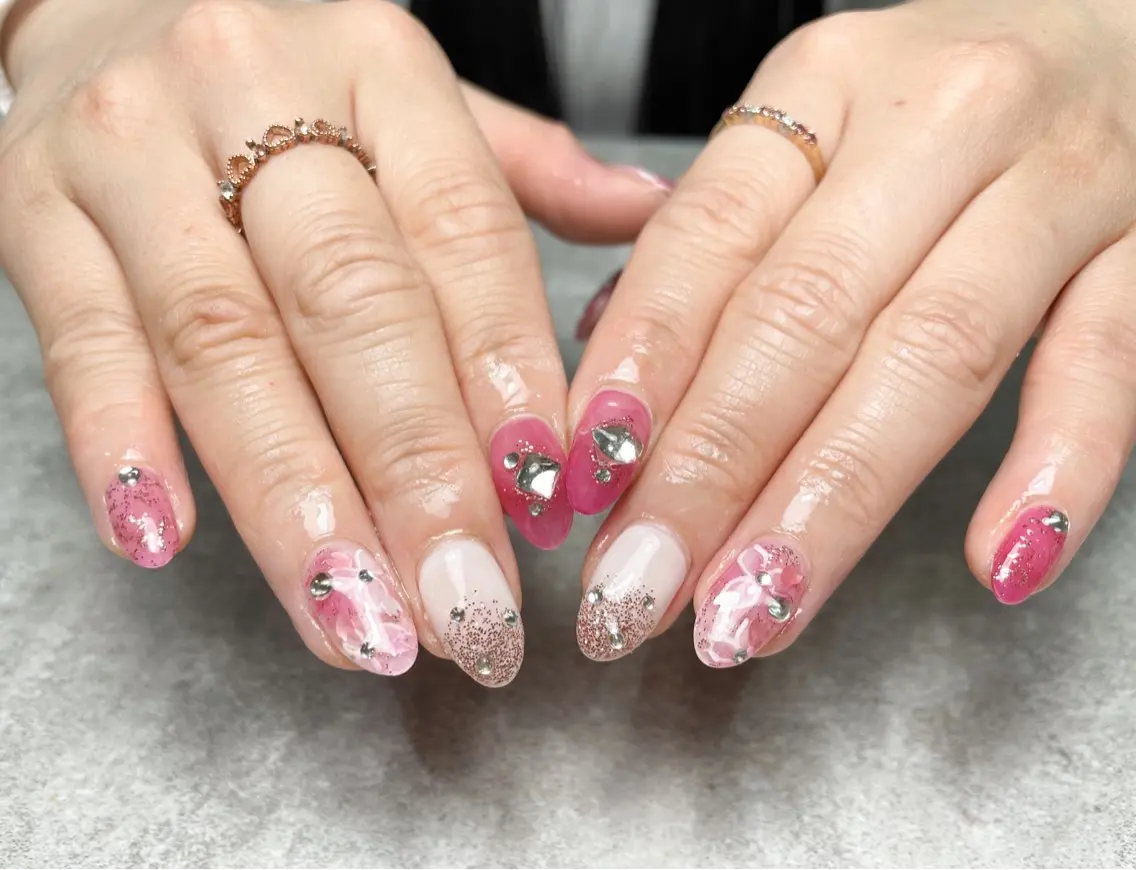ネイル ハンドネイル nail salon Luanaのネイルデザイン