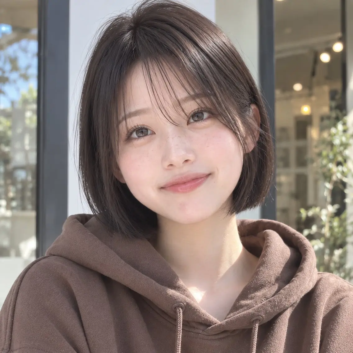 小川 萌瑚のヘアスタイル