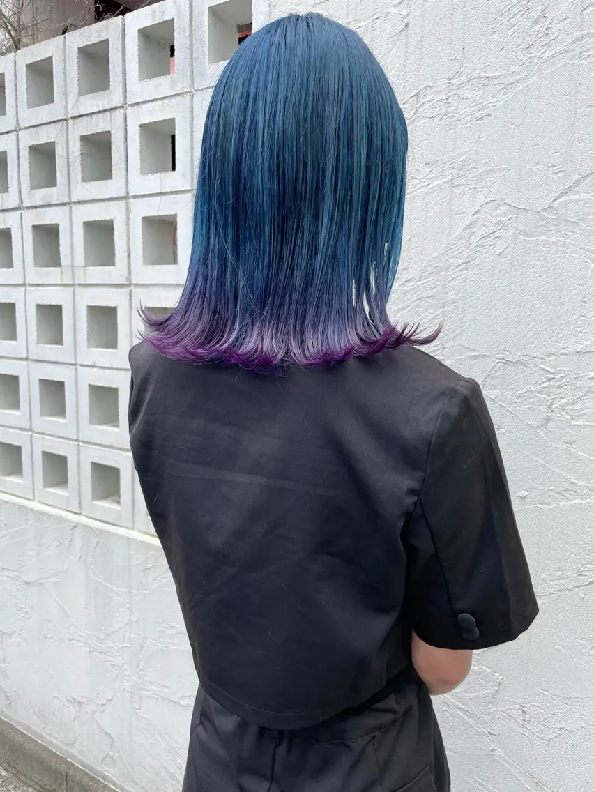 セミロング カラー beronica ベロニカのヘアスタイル