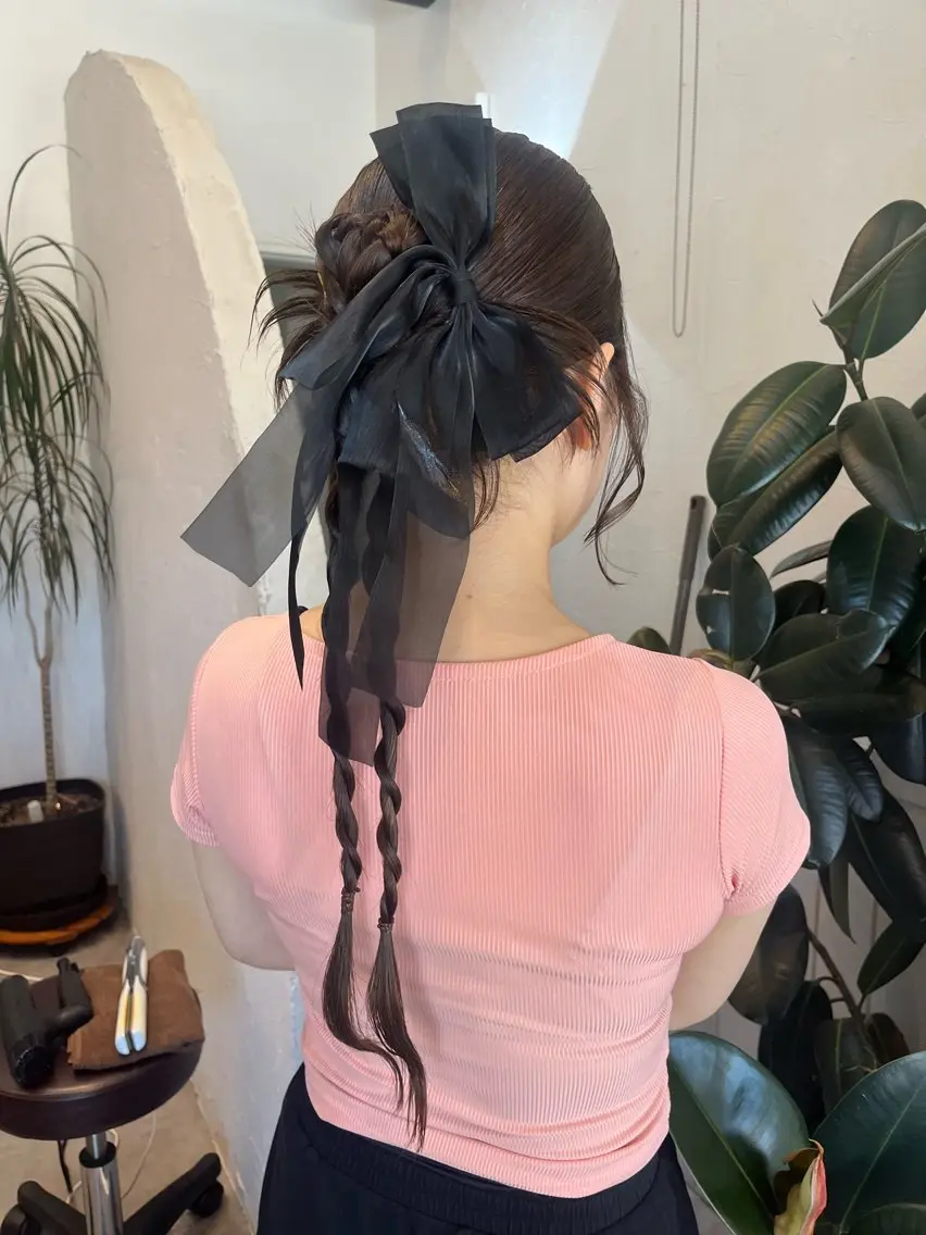 ヘアアレンジ ヘアセット 金沢市/美容師/ 岡島由希美のマツエク・マツパデザイン