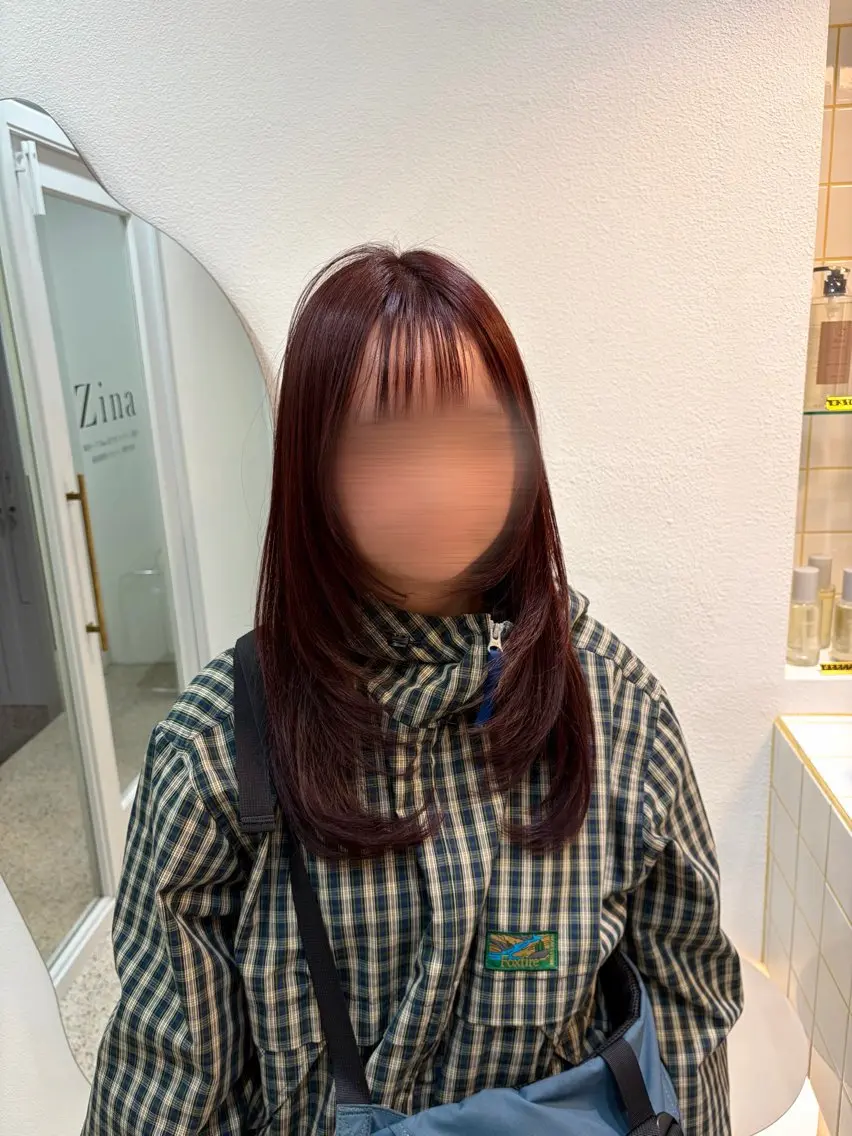 ロング カラー カット ヘアカラー トリートメント Zina北千住/ はるか🍄のヘアスタイル