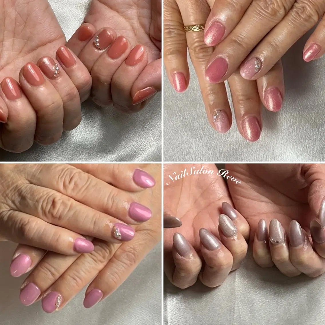 ネイル オフィスネイル ハンドネイル NailSalon Reveのネイルデザイン