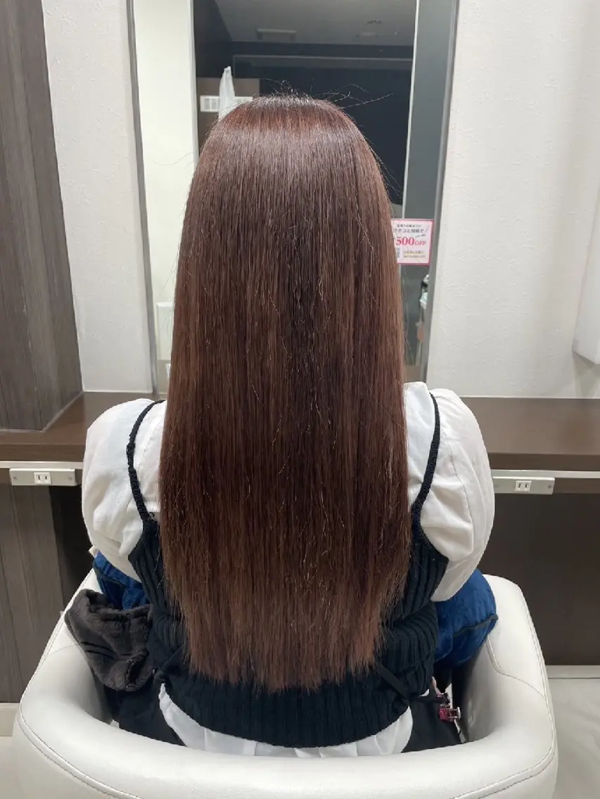 ロング カラー ロング トリートメント 斉藤 充哉のヘアスタイル