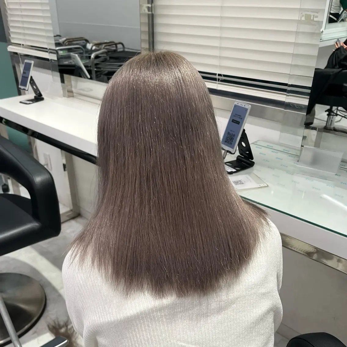 セミロング カラー パーマ ヘアアレンジ メンズ ヘアカラー ♡ 𝐑𝐈𝐎♡のヘアスタイル