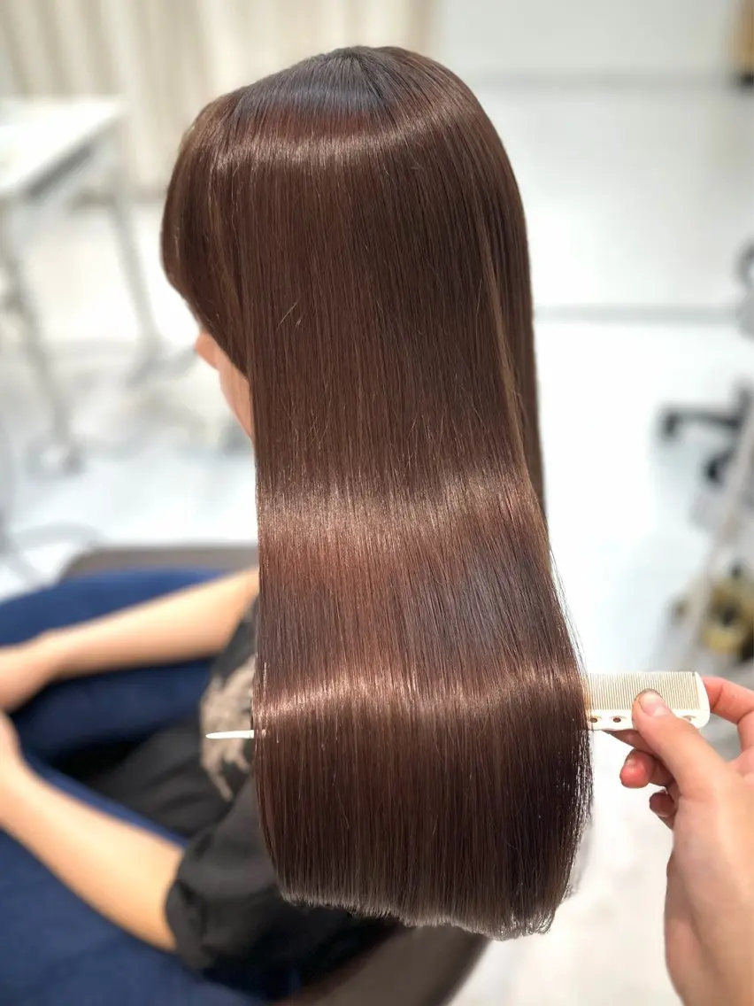 ロング 山崎結菜 髪質改善💎のヘアスタイル
