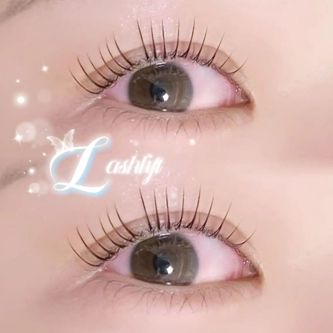 マツエク・マツパ パリジェンヌラッシュリフト まつげパーマ 一重×まつ毛パーマ aim ♡のマツエク・マツパデザイン