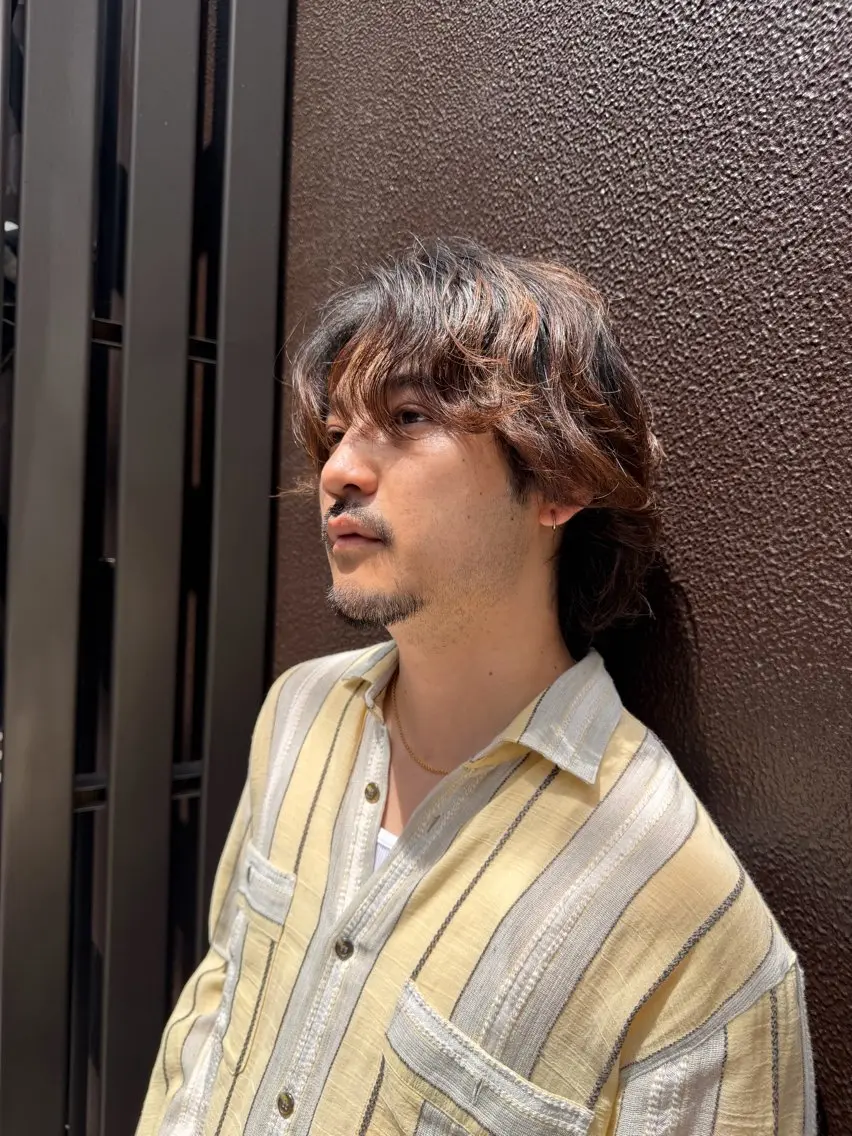 パーマ メンズ カット パーマ トリートメント ヘアセット 再現性No.1ヘア ごーた立川のヘアスタイル