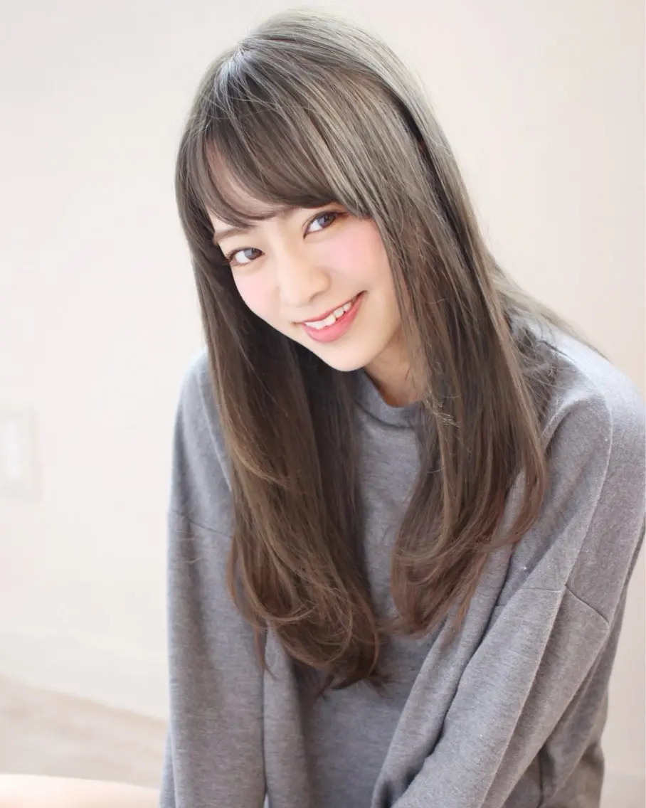 ロング 縮毛矯正 縮毛矯正/ショート/ レイヤー/畑中正敏のヘアスタイル