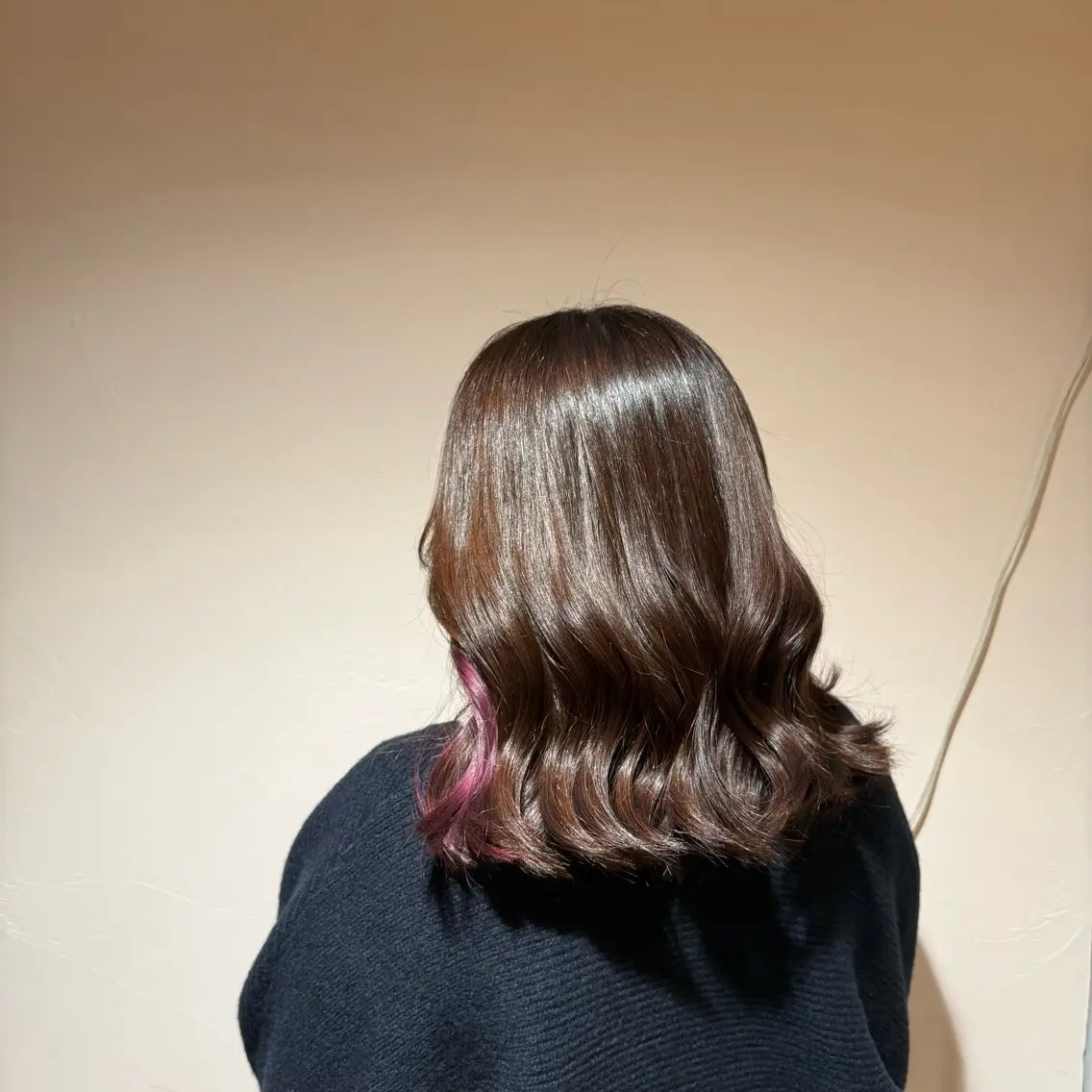 ミディアム カラー ベージュカラー ピンクカラー ピンクパープル パープルカラー ヘアカラー トリートメント ✵ ✯MOMOKA✯ ✵のヘアスタイル