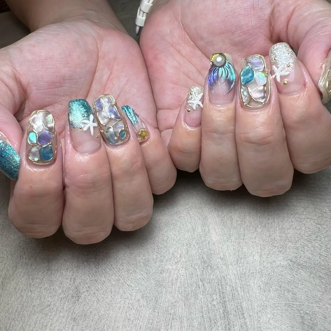 ネイル アートネイル チークネイル 成人式 ジェルネイル 韓国ネイル MAKANI salonのネイルデザイン
