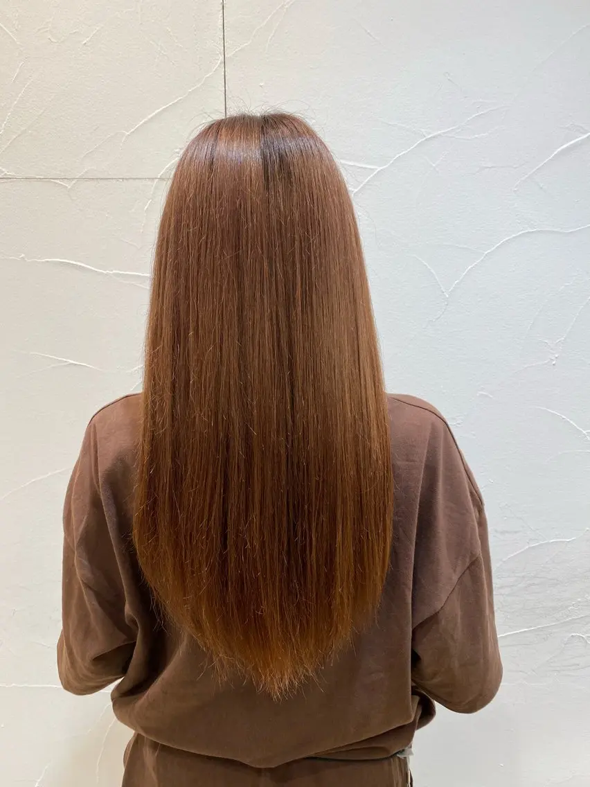 ロング 縮毛矯正 🎀RINA/ nakameguroのヘアスタイル