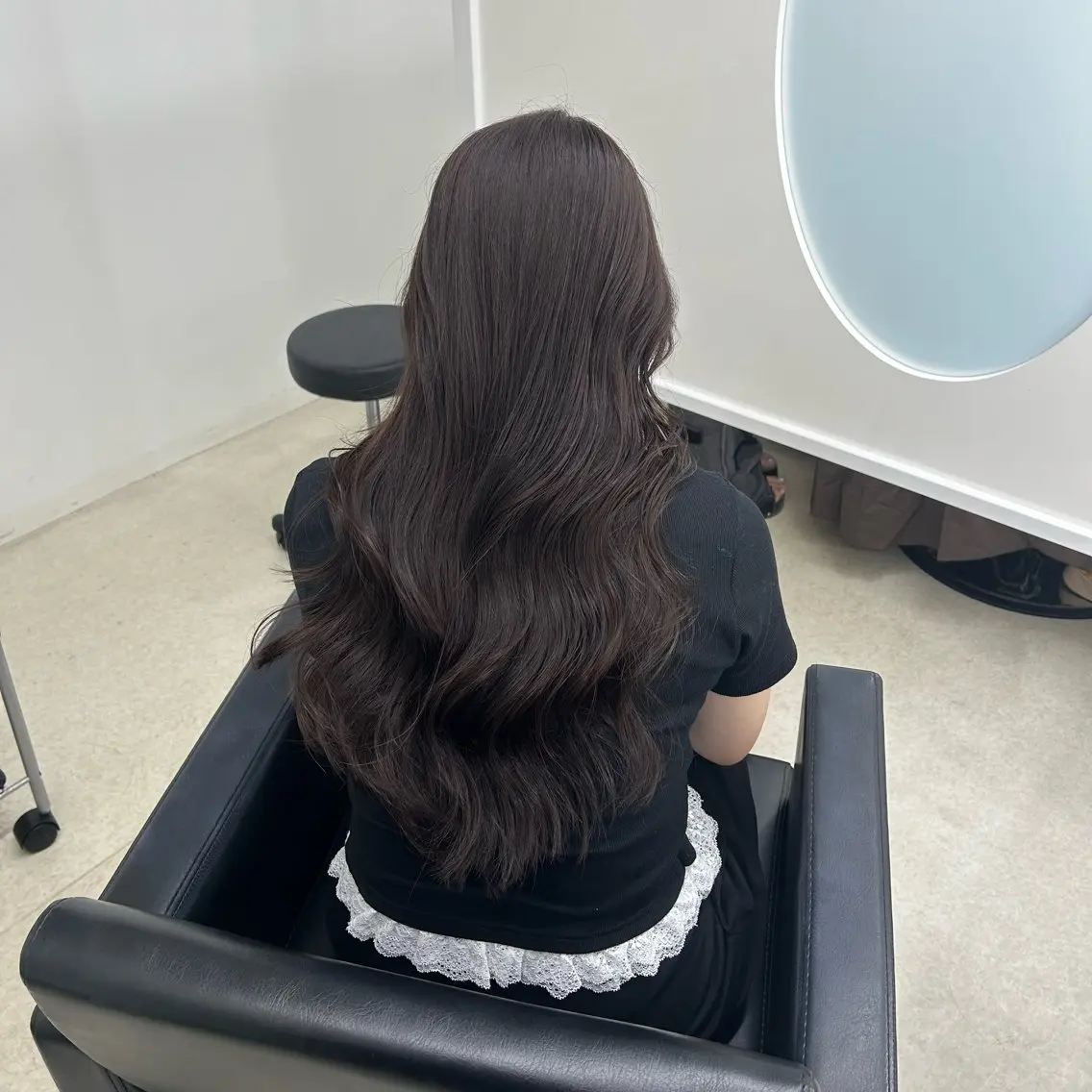 ロング カラー カット ヘアカラー トリートメント 🤍🐰韓国ヘア/ レイヤー🤍菅原麻里のヘアスタイル