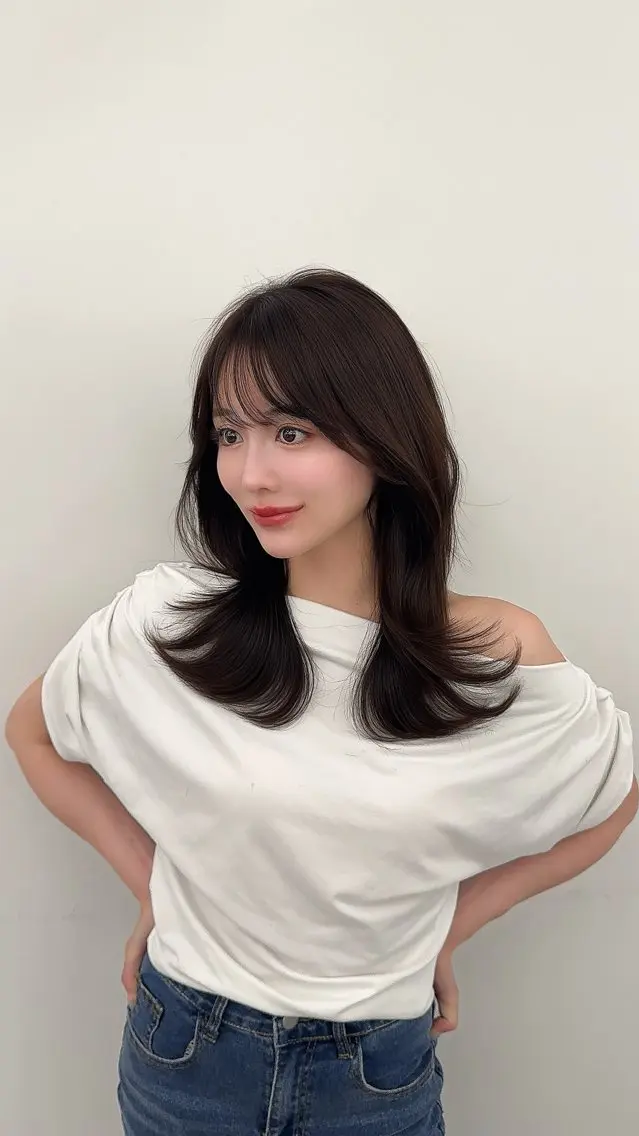 ミディアム カラー ヘアアレンジ 顔周り&ミディアム 特化/池袋/kokiのヘアスタイル