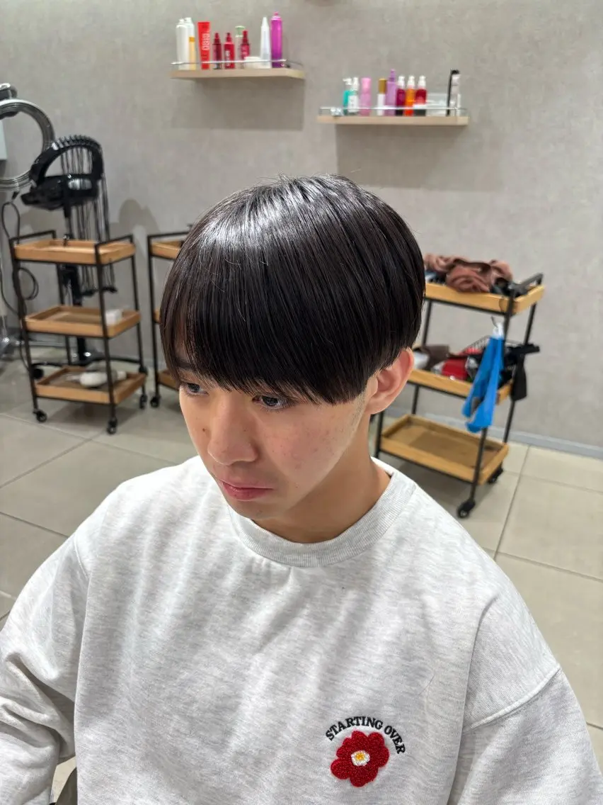 パーマ メンズ カット 縮毛矯正 💠メンズ縮毛矯正 /パーマ💠林慶太のヘアスタイル