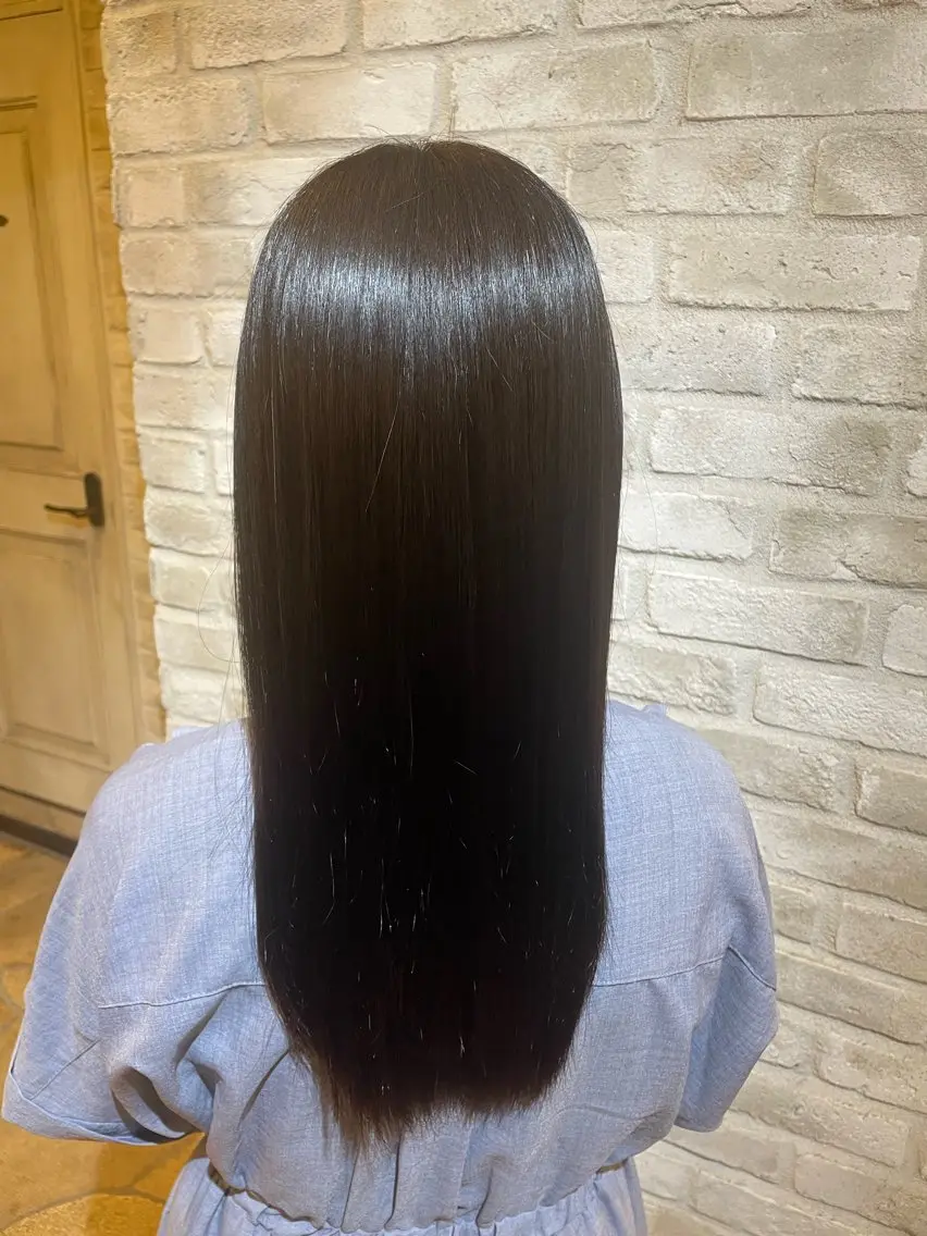 ロング トリートメント せきや こころのヘアスタイル