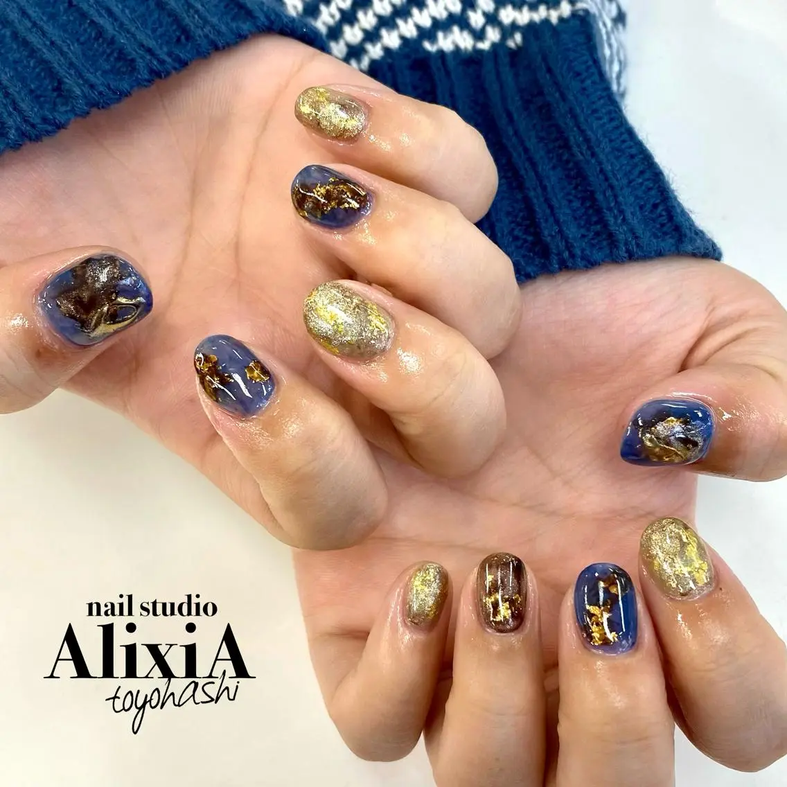 ネイル ハンドネイル AlixiA ゆみのネイルデザイン