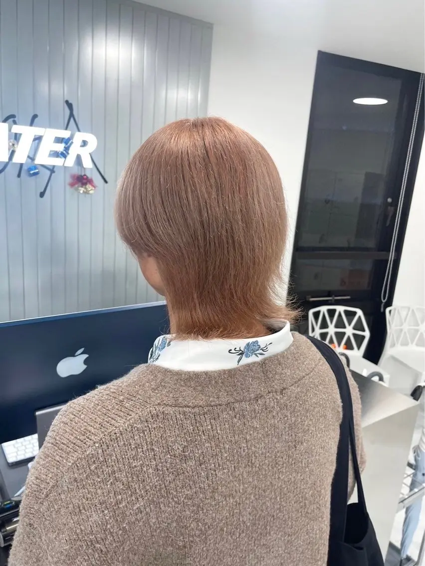 カラー ミルクティー・透明感 🏹REN🏹のヘアスタイル