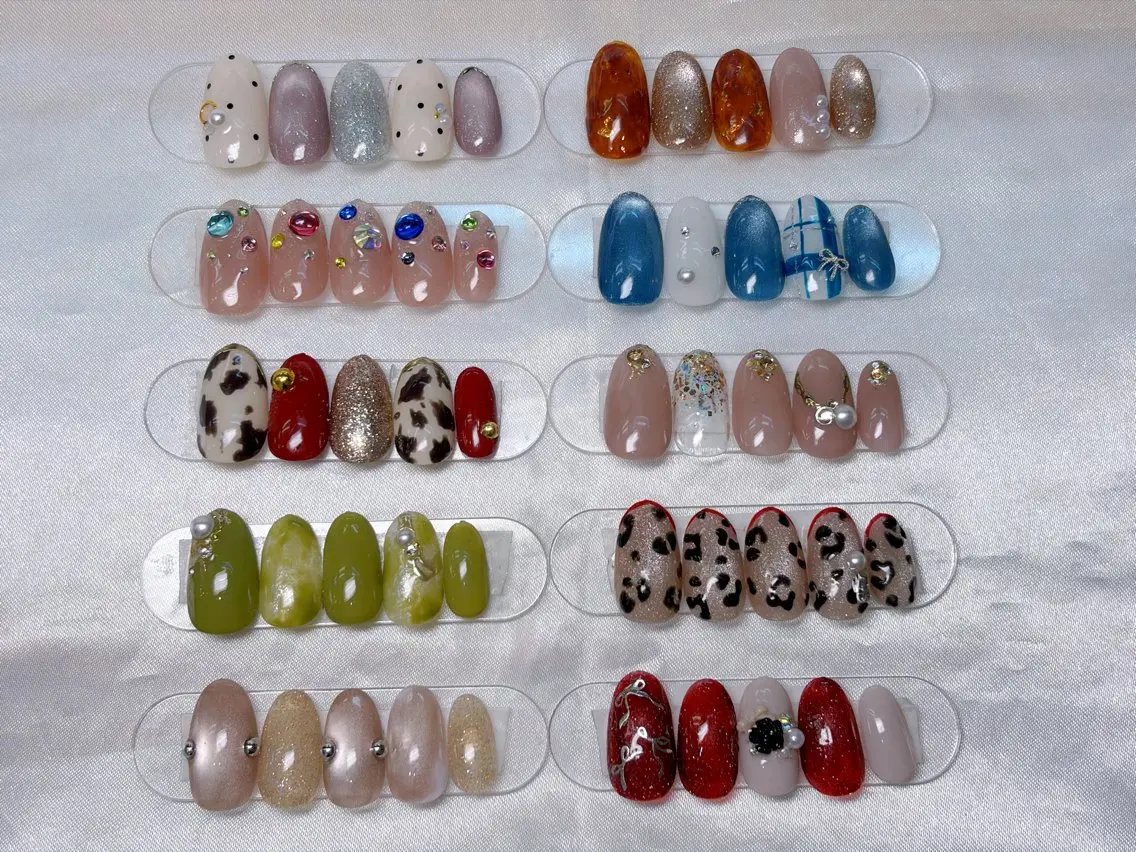 ネイル Queennail 北堀江Yumiのネイルデザイン